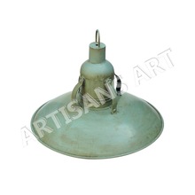Rustic Industrial Metal Pendant Light