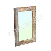 Solid Wood Carving Mirror ,, For Bathroom, Wall, Decor, Bedroom Etc