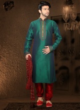 Men Art Silk Kurta