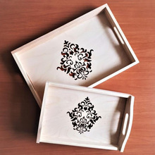 MDF Laser Cutting Wooden Tray