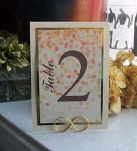 Metal Wire Table Number Holder