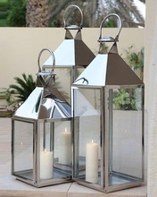 Stainless Steel Lantern, For Home Decoration