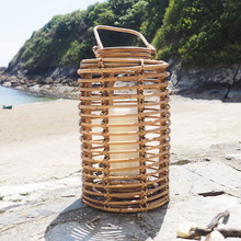 Metal Wooden Bamboo Lantern, For Home Decoration