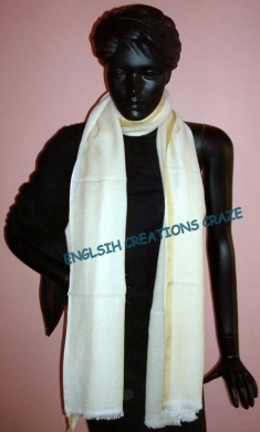 Silk Cashmere Scarves, Size : 50*180cm