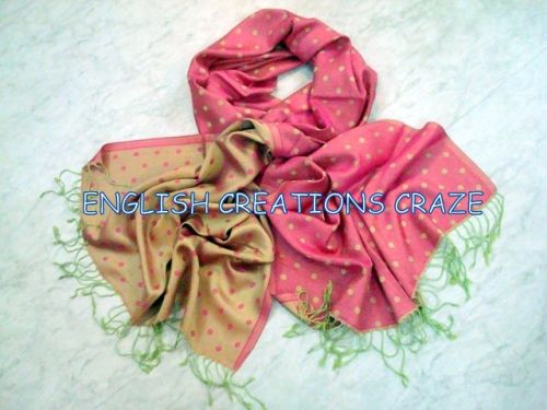 ENGLISH CREATIONS Silk Modal Reversible STOLES, Size : 70*180CM