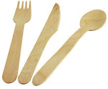 Wooden cutlery, Brand Name : HOTPACK