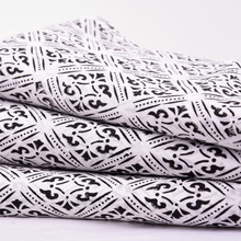 Hand Block Print White Cotton Meters, Certification : ISO
