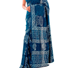 Hand Printed Wedding Sari