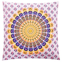 Peacock Mandala Tapestry Case Cover