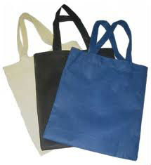 Plain Non Woven Tote Bag, Size : Multisize