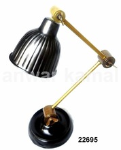 A.K Brass Table Lamps, Color : Silver