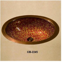 Copper Mosaic Basin, Feature : Eco-Friendly