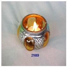 A.K Decorative Glass Votive Tealight, For Holidays, Style : Lantern