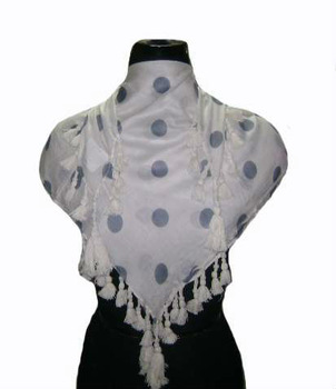 Rayon Dot Printed Scarves