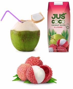 Lychee Flavor Coconut Water