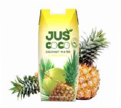 Juscoco Pineapple Extract Coconut Water