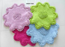 Chenille Cotton Bath Mats, For Door, Outdoor, Table, Living Room, Technics : Machine Tufted