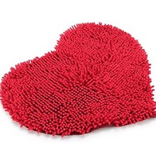 Cotton Heart Shape Bath Mats, Feature : Eco-Friendly