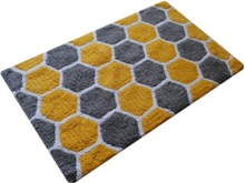 Modern Look Cotton Tufted Bath Mat, For Bar, Door, Floor, Outdoor, Prayer, Living Rooms, Feature : Anti-Bacteria