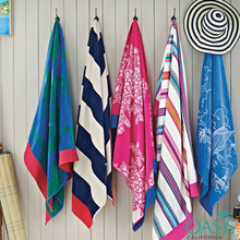 Yarn Dyed 100% Cotton Patterned Beach Towels, Technics : Woven