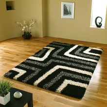 100% Cotton Shaggy Rugs Living Rooms, Size : 40*60, 45*75, 50*70
