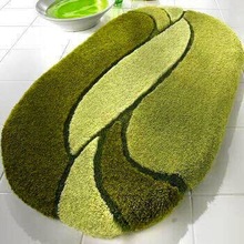Super Soft Oval Shape Bath Mat, For Bar, Door, Floor, Outdoor, Prayer, Living Rooms, Feature : Anti-Bacteria