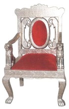 Metal Carved Chair