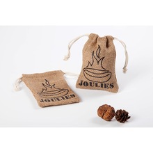 Recycle Cheap Jute Drawstring Bag