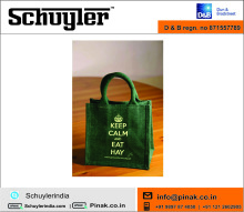 Jute Lunch Bag, Size : S3016