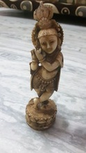 HAPPY HANDICRAFTS Metal Khrishna God Home Decorative