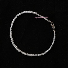 Raw Uncut Diamond Bracelet, Color : White