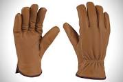 Leather Gloves, For Industrial, Size : M