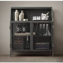 Bar Cart Liquor Cabinet