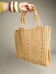 Flap Cover Jute Shopping Bag