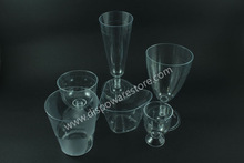 Cup Shape Disposable PS Wine Glass
