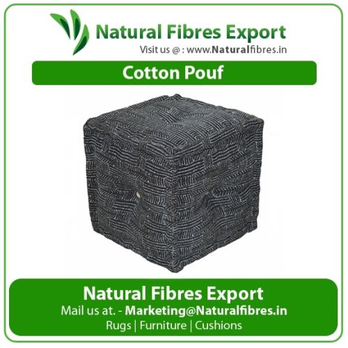 Cube Pouf, Size : 40cm X 40cm X 40cm