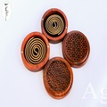 Wood INCENSE HOLDER, Color : Brown