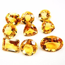 Natural Citrine Gemstone For Bracelets, Color : Yellow, Golden