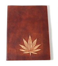 Camelon Exports Handmade Paper Leather Journal, For Gift, Size : 15*21cm