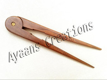 Wooden Compass for Art & Collectible