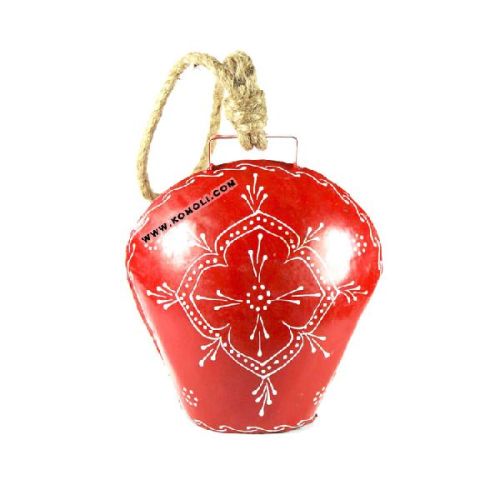 Round Shape Metal Souvenirs Swiss Cowbell, Style : Antique Imitation