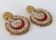 ELEGANCE PAKISTANI WEDDING WEAR EARRING, Occasion : Anniversary, Engagement, Gift, Party