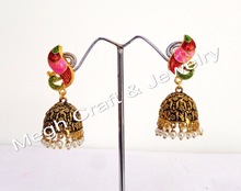 ELEGANCE Peacock Style Traditional Earring, Occasion : Anniversary, Engagement, Gift, Party, Wedding