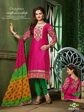 ELEGANCE Punjabi Un-stiched Salwar Suit, Age Group : Adults