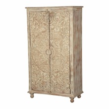 Indian Oak Wooden Solid Wood Bedroom, Color : Distressed Finish