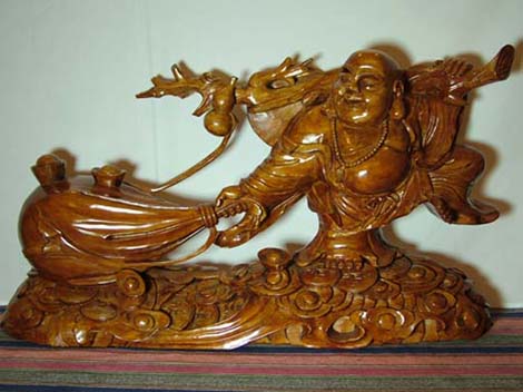 Antique Wooden Art Work