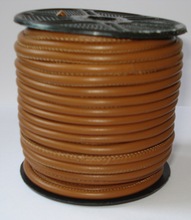 Leather Cords Machine Stitched