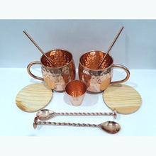 Copper Moscow Mule Mug Set, Style : Western