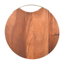 Cutting Board With Metal Handle, Shape : Rectangle