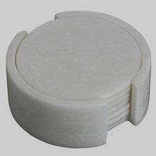 Round Shape Marble Drink Coaster, Feature : Eco-Friendly, Stocked